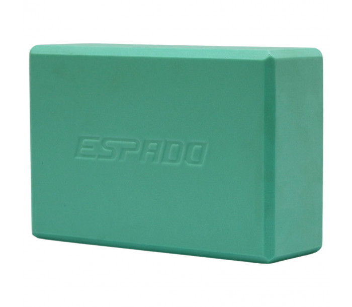 Блок для йоги "ESPADO", зелёный ES2721